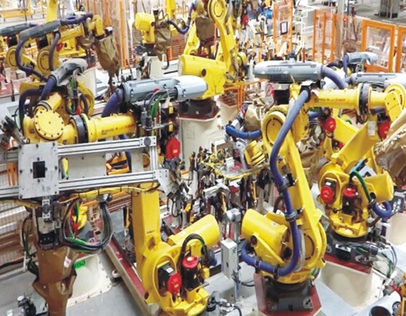 汽車側圍自動化生產線