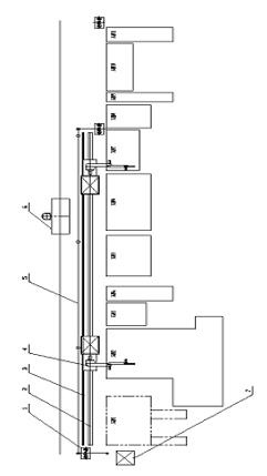 齒條生產(chǎn)線方案總圖
