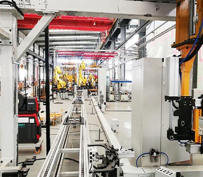 鋁合金集裝箱側(cè)箱自動(dòng)化焊接生產(chǎn)線